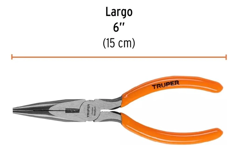 PINZAS DE CROMO VANADIO CON MANGO ERGONOMICO - 2