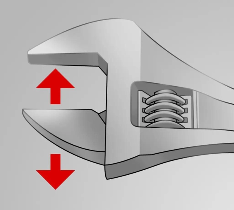 LLAVE AJUSTABLE AISLADA DE 12 PULGADAS - 4
