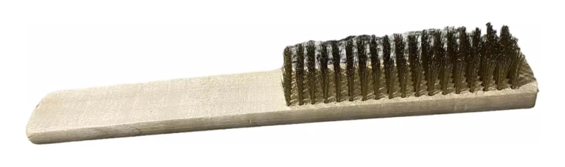 ESCOBILLA DE MANGO DE MADERA 8 FILAS - 2