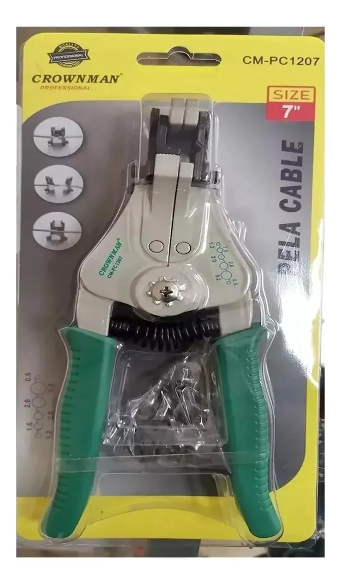 ALICATE PELACABLES AUTOMATICO 7 PULGADAS - 4