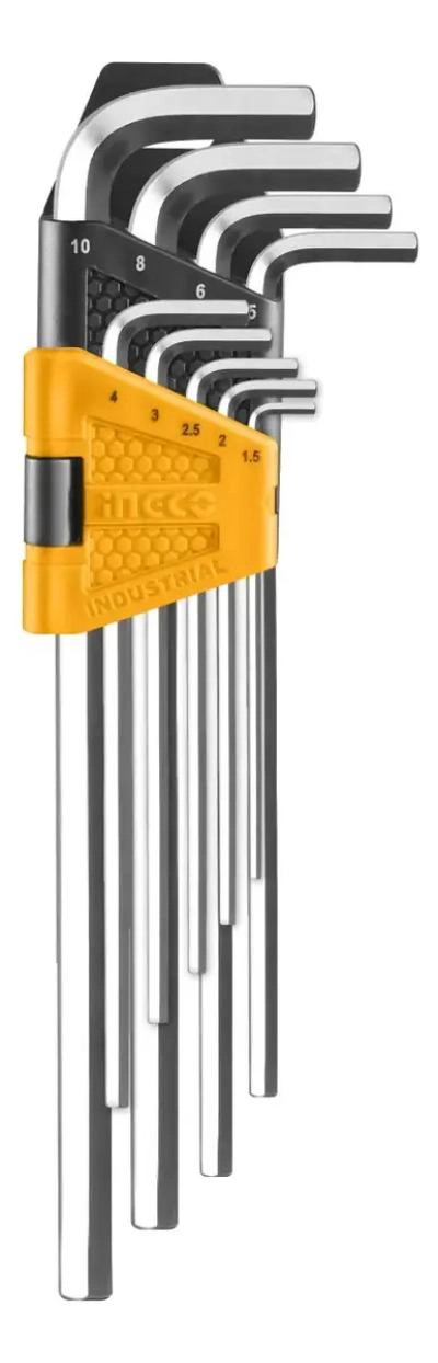 SET 9 LLAVES ALLEN BRAZO LARGO 1.5 A 10 MM - 1