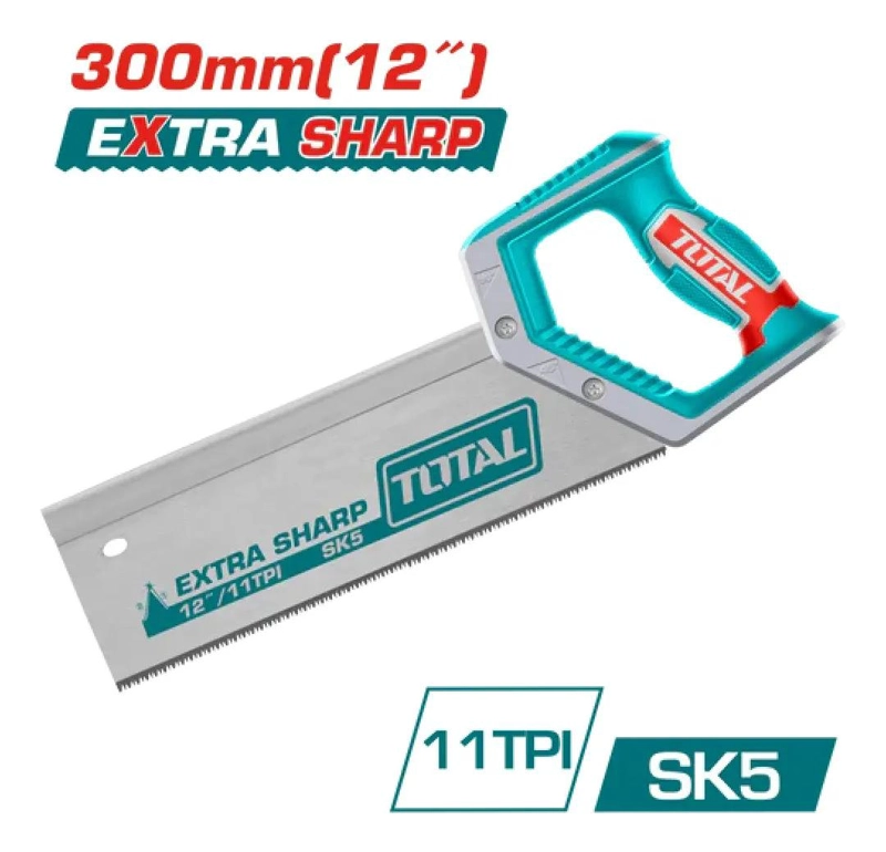 SERRUCHO SIERRA COSTILLA 300MM PARA CORTE PRECISO - 3