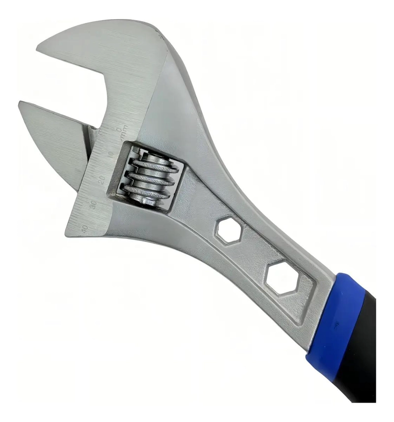 LLAVE FRANCESA AJUSTABLE 12 PULGADAS ACERO CR-V - 5