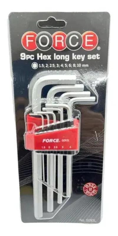 JUEGO DE LLAVES ALLEN LARGAS 1.5 A 10 MM - 5