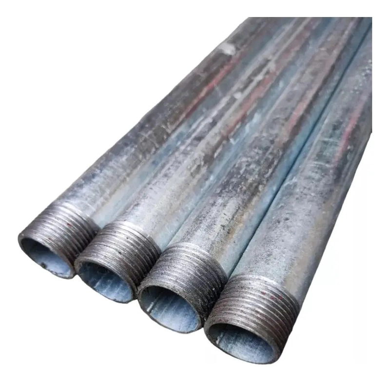 TUBO GALVANIZADO DE 1 METRO PARA PRENSA 3/4 - 1