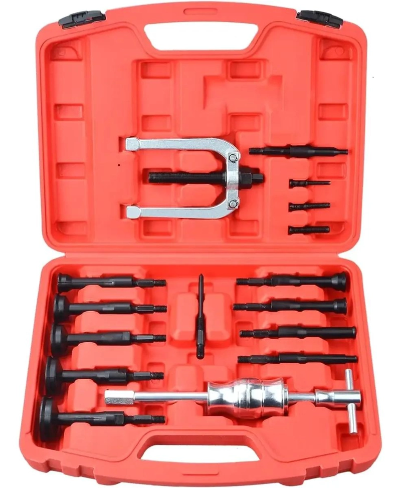 EXTRACTOR DE RODAMIENTO INTERNO 16 PIEZAS - 1