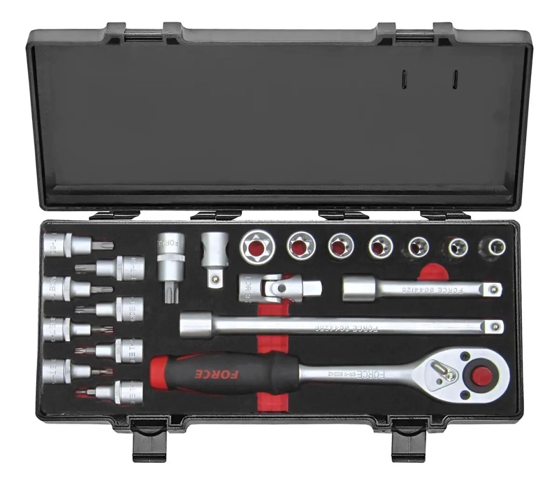 JUEGO DE DADOS TORX HEMBRA Y MACHO 21 PIEZAS - 3