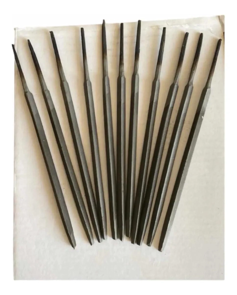 SET DE 12 LIMAS TRIANGULARES 130 MM - 2