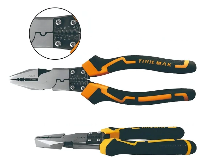 ALICATE UNIVERSAL MULTIUSO PELACABLE 8.5 PULGADAS - 2