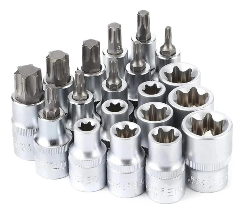 KIT DADOS ESTRELLA PUNTA TORX 1/2' 18 PIEZAS - 3