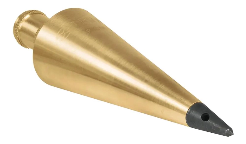 PLOMADA DE BRONCE 340 G 12,7 CM PARA ALBAÑILERIA - 2