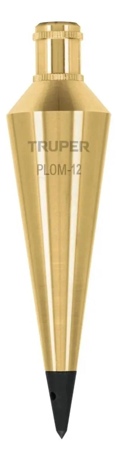 PLOMADA DE BRONCE 340 G 12,7 CM PARA ALBAÑILERIA - 4