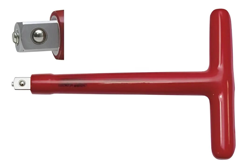 LLAVE ALLEN EN T AISLADA 1/2 PULG PARA TRABAJO ELE CTRICO - 1