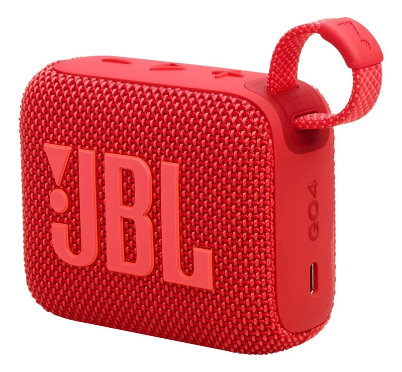 GENÉRICO ALTAVOZ PORTATIL BLUETOOTH IMPERMEABLE ROJO