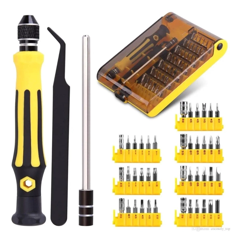 KIT DESARMADOR 45 EN 1 PARA ELECTRONICA - 1