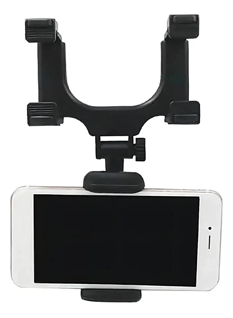 GENÉRICO SOPORTE UNIVERSAL PARA CELULAR EN RETROVISOR DE AUTO