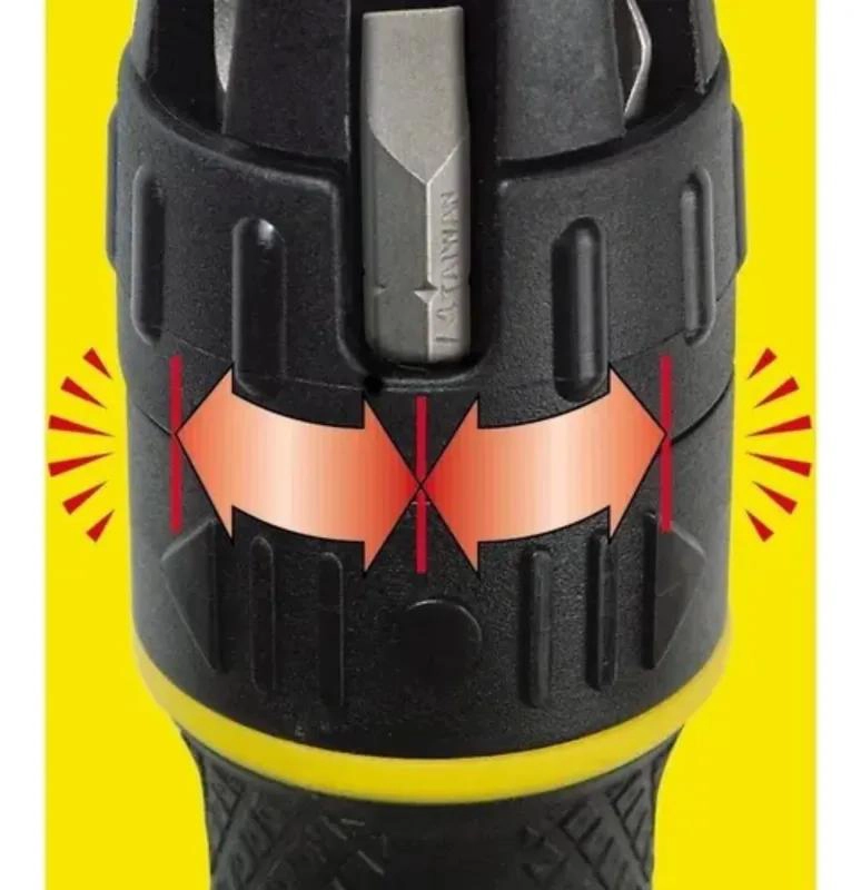 JUEGO DE 10 DESTORNILLADORES RATCHET CON MANGO ERGONOMICO - 4