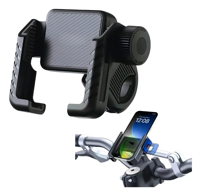 GENÉRICO SOPORTE AJUSTABLE PARA TELE FONO EN BICICLETA Y MOTO