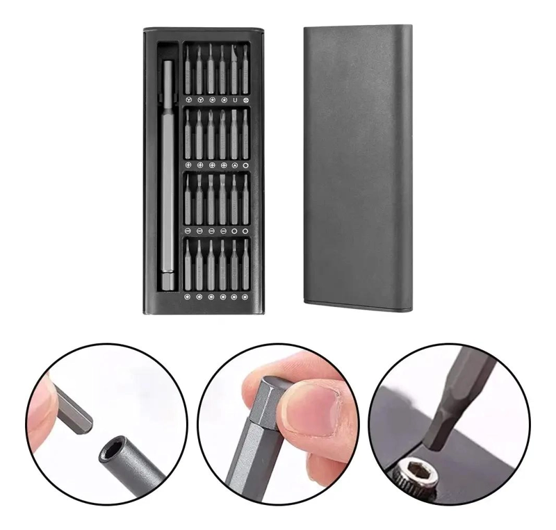 KIT DE DESTORNILLADORES DE PRECISION 25 EN 1 TORX - 4