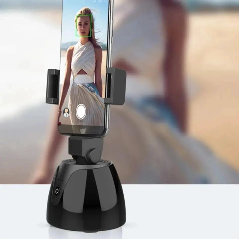 SOPORTE DE CELULAR CON GIRO 360 GRADOS Y SEGUIMIENTO - 4