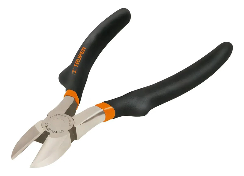 PINZA CORTE DIAGONAL 6-1/8'' CON MANGO DE GOMA - 1