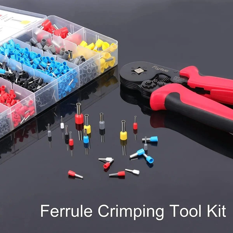 KIT DE HERRAMIENTAS DE CRIMPADO CON 1200 TERMINALES - 4