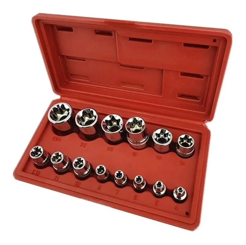 KIT 14 DADOS TORX ESTRELLA HEMBRA - 2