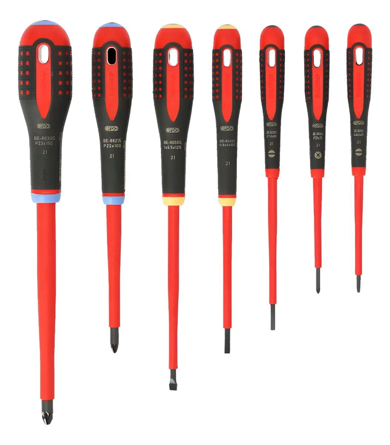 SET DE DESTORNILLADORES ELE CTRICOS AISLADOS 1000V ERGO - 1