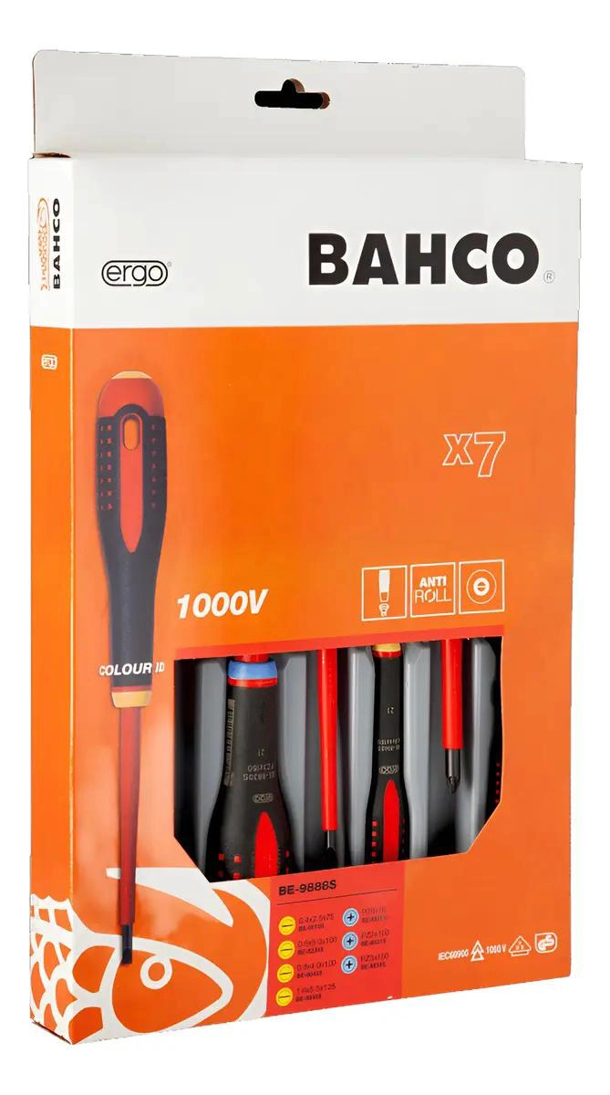 SET DE DESTORNILLADORES ELE CTRICOS AISLADOS 1000V ERGO - 3