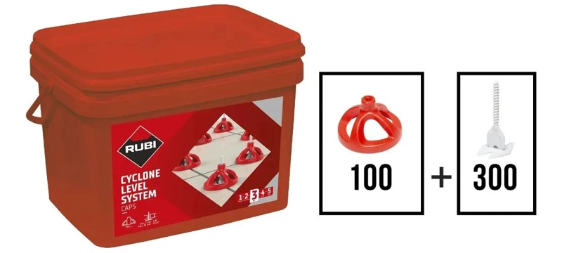 SEPARADOR Y NIVELADOR PARA PORCELANATO 1,5 MM JUEGO 300 B - 1