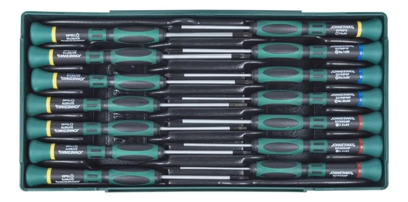 JUEGO DE DESTORNILLADORES DE PRECISION 14 PIEZAS - 1