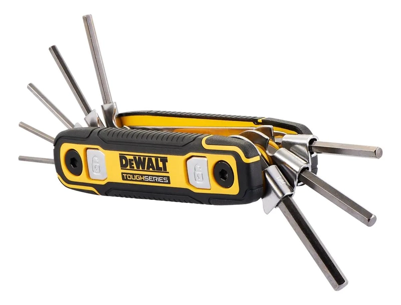 LLAVE HEXAGONAL DE BLOQUEO AMARILLO Y NEGRO - 2