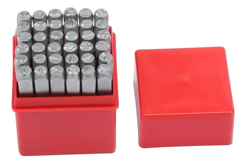SET DE 36 PIEZAS NUMEROS Y LETRAS PARA MARTILLO 8 MM - 3