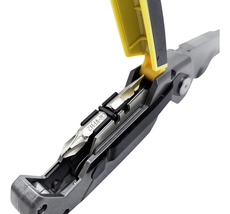 CUCHILLO CARTONERO METALICO CON REPUESTO CUTTER - 3