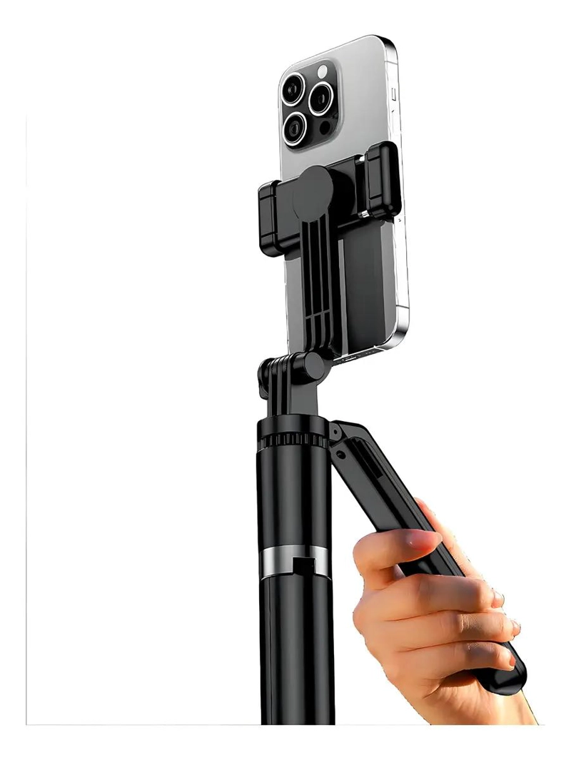 TRIPODE SELFIE 170 CM CON ESTABILIZADOR BLUETOOTH - 4