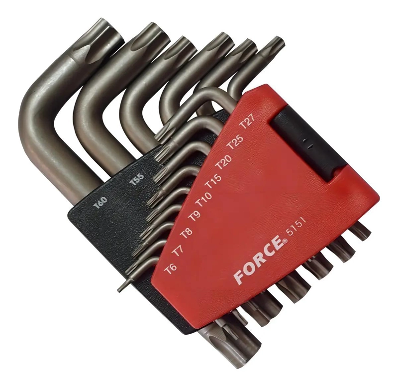 JUEGO DE LLAVES TORX T6-T60 15 PIEZAS - 1