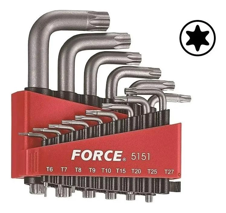 JUEGO DE LLAVES TORX T6-T60 15 PIEZAS - 2