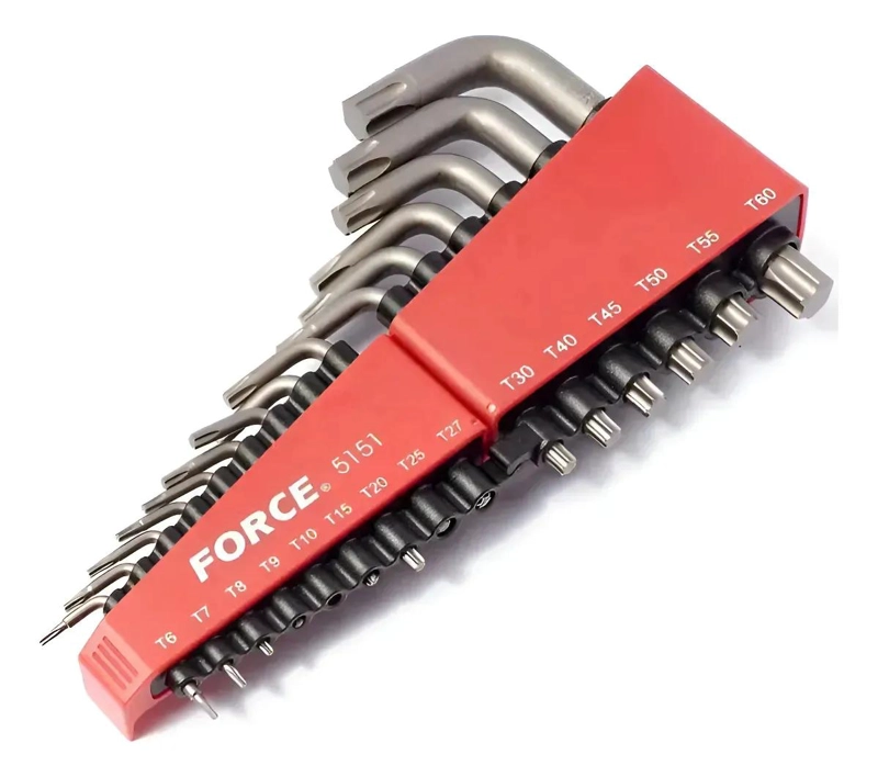 JUEGO DE LLAVES TORX T6-T60 15 PIEZAS - 4