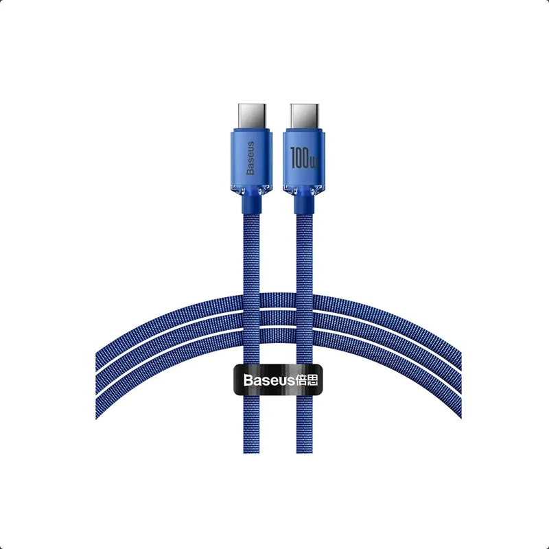 GENÉRICO CABLE TIPO-C A TIPO-C 100W 1.2M AZUL