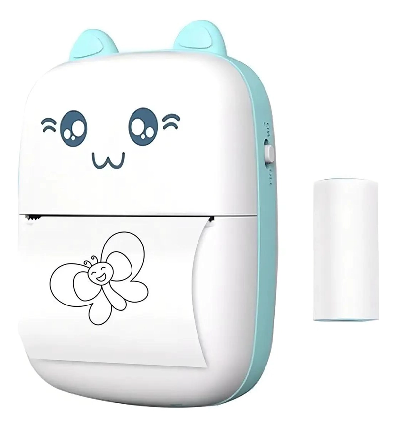 MINI IMPRESORA TE RMICA PORTATIL BLUETOOTH CON 11 ROLLOS - 3