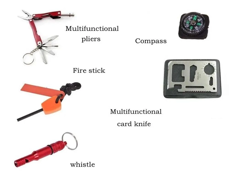 KIT DE SUPERVIVENCIA PORTATIL PARA AVENTURA - 2