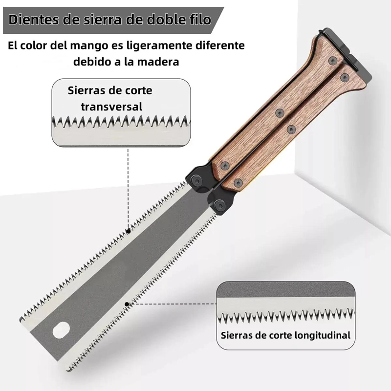 SIERRA DE TRACCION DE MADERA 1,6 CM - 4