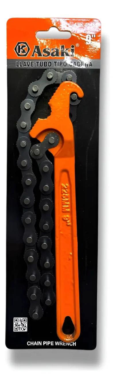 LLAVE CADENA LIVIANA PARA TUBERIAS HASTA 4 PULGADAS - 1