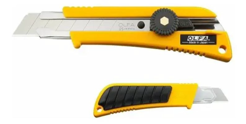 CORTADOR CUTTER CON MANGO ANTIDESLIZANTE 18 MM - 4