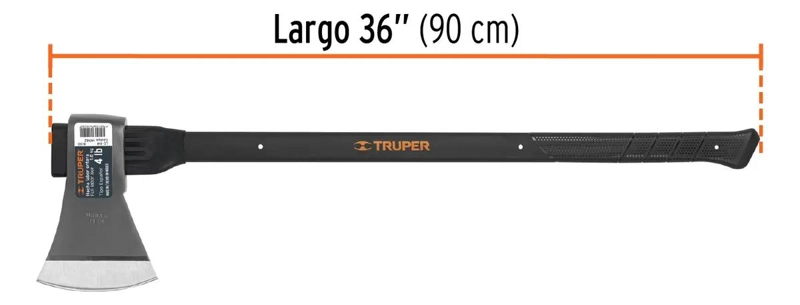 HACHA DE 4 LB CON MANGO DE ENCINO DE 36 PULGADAS - 3
