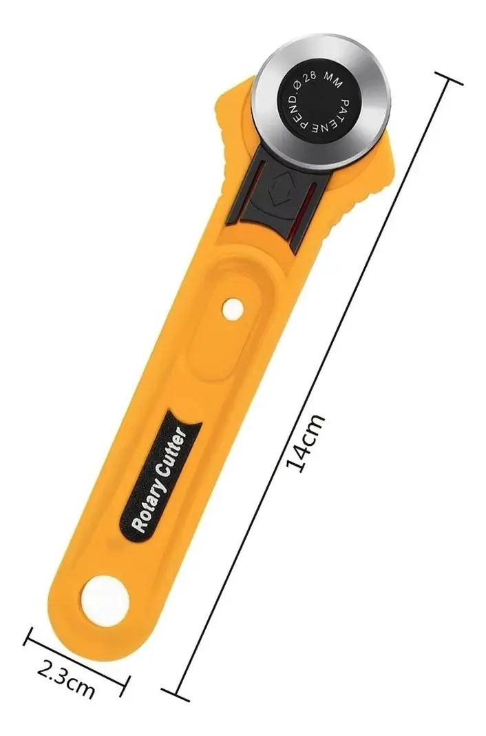 CUCHILLO CORTADOR ROTATORIO 28 MM PARA TELA - 2