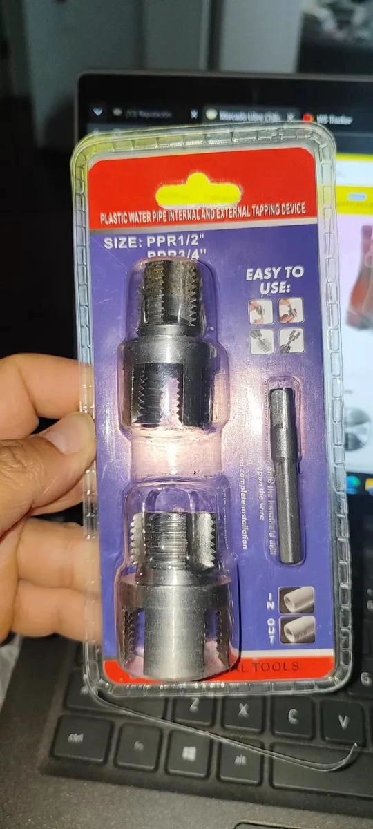 MACHOS DE ROSCAR PARA TUBERIAS PPR 1/2 Y 3/4 - 3