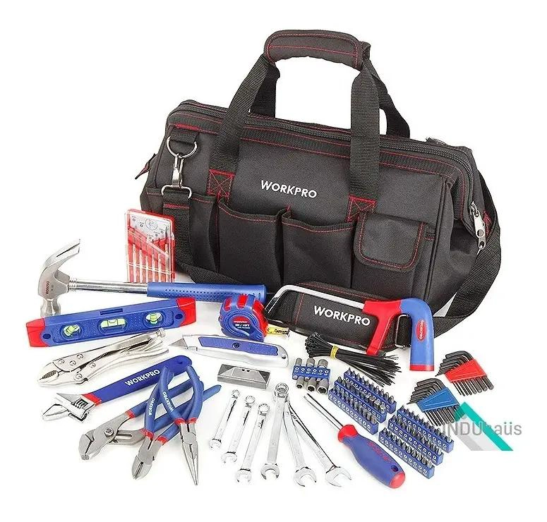 JUEGO DE HERRAMIENTAS COMBINADAS 156 PIEZAS EN BOLSO - 1