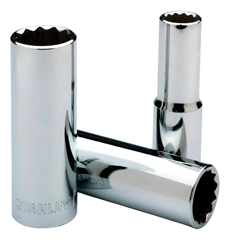 LLAVE DE CAÑO CROMADA 1/2' 7/8' - 1