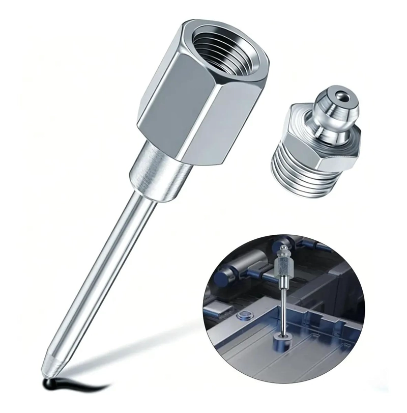 ADAPTADOR AGUJA INYECTOR GRASA 1/8 NPT ACERO - 1
